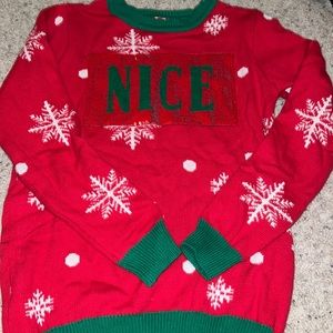 Nice/Naughty Ugly Sweater